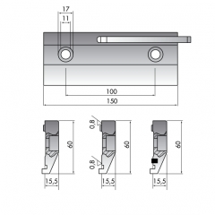 Clamping tools for press brake machine