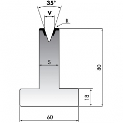 
     Matrices de presse plieuse CNC
    